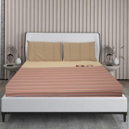 Kids’ Fitted Bedsheet with Bold Truck Design